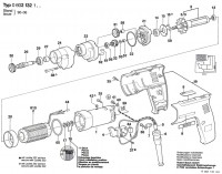 Bosch 0 602 132 104 GR.57 High Frequency Drill Spare Parts